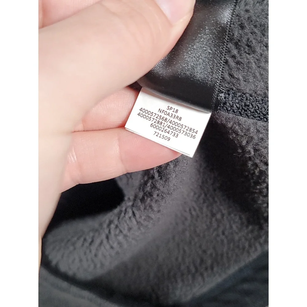 The North Face Gordon Lyons Fleece Sweater Vest Medium Gray Mens Casual Fit Mock